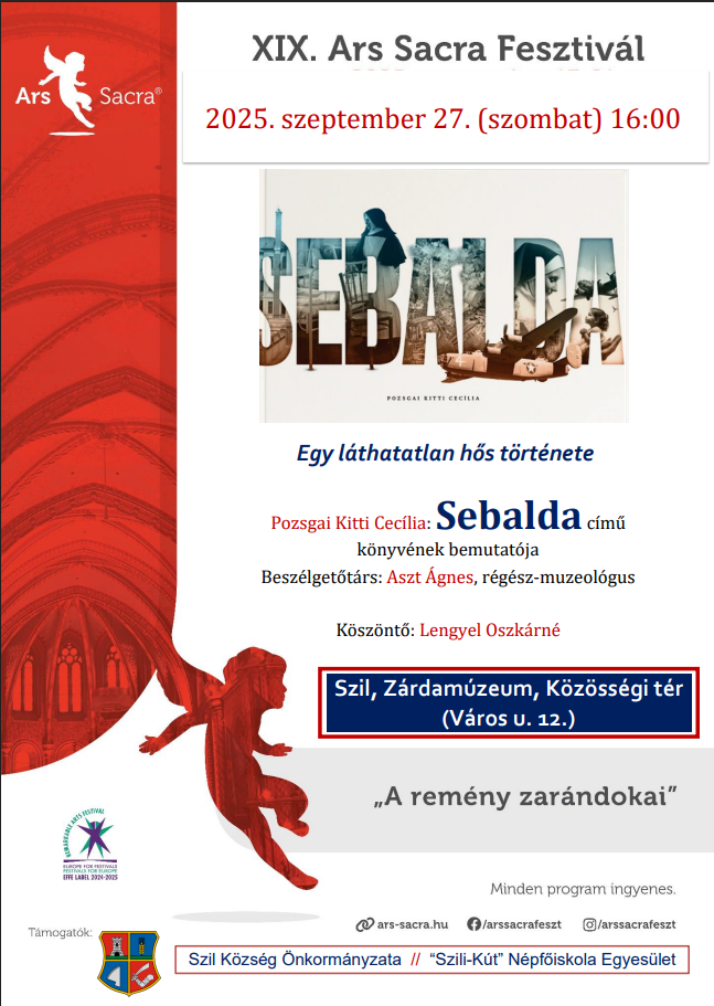 Sebalda az Ars Sacra Fesztiválon